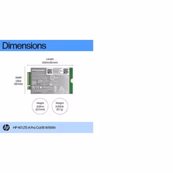 HP 4G LTE-A Pro Cat16 WWAN - Additional view 4