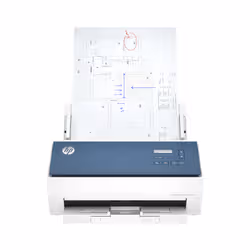 HP ScanJet Enterprise Flow 9000 s1 ADF + Sheet-fed scanner 1200 x 1200 DPI A3 Blue, White - Additional view 5
