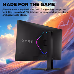 HP OMEN 27 inch QHD 280Hz Gaming Monitor - 27qs G2 - Additional view 5