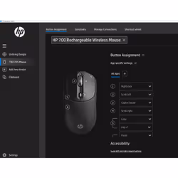 HP 700 Rechargeable Wireless Mouse - Additional view 7