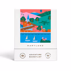 Maryland Adventure Bucket List: 50 Scratch-Off Cards for Outdoor Activities  Tourist Attractions  and Road Trips - Perfect Tr ...