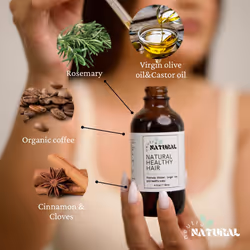 Neutra Natural healthy hair oil, Plant base hair oil. Rosemary hair growth oil. tiktok hair oil-rosemary hair oil 4oz