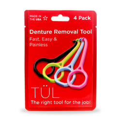 Denture Removal Tool | Made in the USA | Variety 4 Pack | Top Denture Accessories