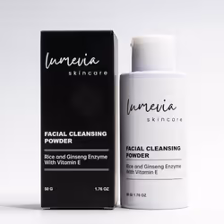 Rice and Ginseng Enzyme Powder Facial Cleanser with Vitamin E Gently Exfoliates Hydrating Fragrance Free 50g 176 oz
