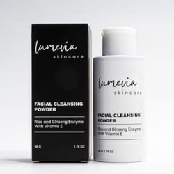 Rice and Ginseng Enzyme Powder Facial Cleanser with Vitamin E Gently Exfoliates Hydrating Fragrance Free 50g  176 oz