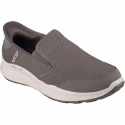 ) Skechers Equalizer 5.0 Drayze Polyester Men's Taupe Trainers - Brown, 9 (Adults'
