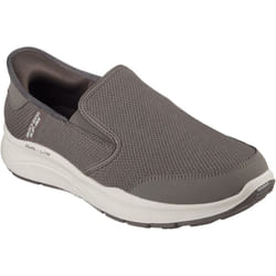 ) Skechers Equalizer 5.0 Drayze Polyester Men's Taupe Trainers - Brown, 9 (Adults'