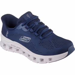 ) Skechers Glide-Step Pro Elron Textile Men's Navy Trainers - Blue, 7 (Adults'