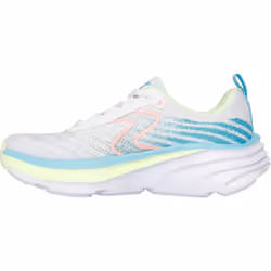 ) Skechers Performance D'Lux Vapor Cool Breeze Textile Women's White/Multi Trainers - White, 3 (Adults'