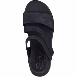 ) Skechers Easy Going Women's Black Sandals - Black, 7 (Adults'