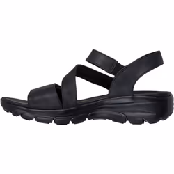 ) Skechers Easy Going Women's Black Sandals - Black, 7 (Adults'