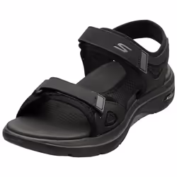 Skechers Go Walk Arch Fit 2.0 Mens Walking Sandals in Black - 9