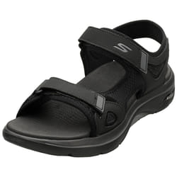 Skechers Go Walk Arch Fit 2.0 Mens Walking Sandals in Black - 9