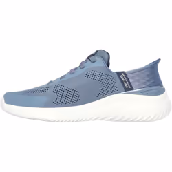 ) Skechers Bounder 2.0 Emerged Textile Men's Slate Trainers - Blue, 7 (Adults'