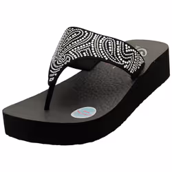 Skechers Cali Vinyasa Womens Walking Sandals in Black - 5