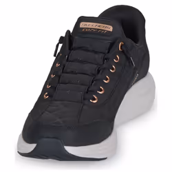 ) Skechers Contour Foam Golden Hour Textile Women's Black/Rose Gold Trainers - Black, 6 (Adults' - Additional view 3