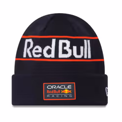 2025 Oracle Red Bull Racing F1 Cuff Knitted Adult Beanie - Navy Blue