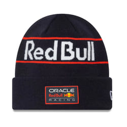 2025 Oracle Red Bull Racing F1 Cuff Knitted Adult Beanie - Navy Blue