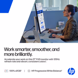 HP Series 5 Pro 27 inch FHD Monitor - 527pf - Additional view 7
