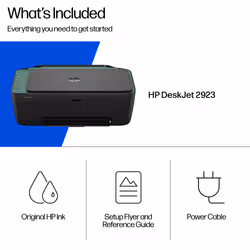 HP DeskJet 2923 Wireless All-in-One Color Printer - Additional view 3