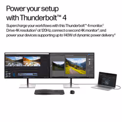 HP Series 7 Pro 31.5 inch 4K Thunderbolt 4 Docking Monitor - 732xk - Additional view 5