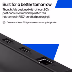 HP Portable USB-C Hub - Additional view 2