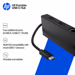 HP Portable USB-C Hub - Additional view 4
