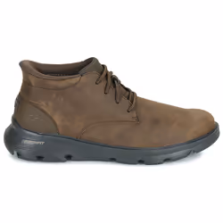 ) Skechers Arch Fit Garza Ridley Leather Men's Cocoa Ankle Boots - Brown, 7 (Adults' - Additional view 2