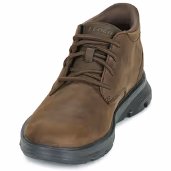) Skechers Arch Fit Garza Ridley Leather Men's Cocoa Ankle Boots - Brown, 7 (Adults' - Additional view 3