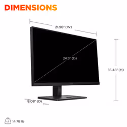 HP OMEN 24.5inch FHD 360Hz Gaming Monitor - OMEN 25 - Additional view 7