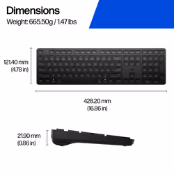 HP 495K Multi-Device Dual-Mode Keyboard - Additional view 4