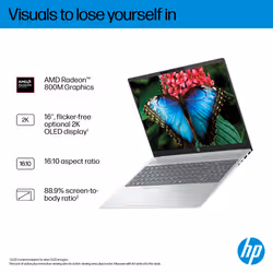 HP OmniBook 5 NGAI OmniBook 5 16-ag1001sa AMD Ryzen AI 5 340 16GB RAM 512GB SSD 16" Windows 11 Home Copilot+ Laptop - Additional view 8