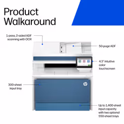 HP LaserJet Enterprise 4801 Color Printer - Additional view 3