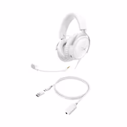 HyperX Cloud III - Gaming Headset (White) - Additional view 3