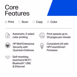 HP LaserJet Enterprise 4701dw Color Printer - Additional view 7