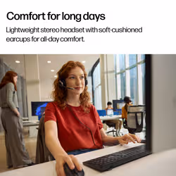 HP Poly Mission 625 Stereo USB Wired Headset - Additional view 5