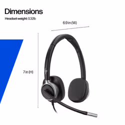 HP Poly Mission 625 Stereo USB Wired Headset - Additional view 6