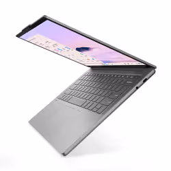 Lenovo Chrome 14M9610 Copilot+ PC MediaTek Kompanio Kompanio Ultra 910 Chromebook 35.6 cm (14") Touchscreen WUXGA 16 GB LPDDR5x-SDRAM 256 GB UFS Wi-Fi 7 (802.11be) ChromeOS English Grey - Additional view 2