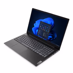 Lenovo V15 G4 ABP AMD Ryzen™ 5 7430U Laptop 39.6 cm (15.6") Full HD 8 GB DDR4-SDRAM 256 GB SSD Wi-Fi 6 (802.11ax) Windows 11 Pro UK English Black - Additional view 3