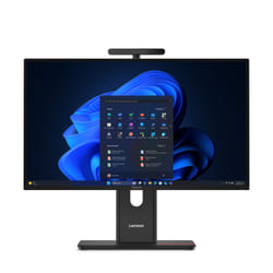 Lenovo ThinkCentre M90a Gen 6 Intel Core Ultra 7 265 60.5 cm (23.8") 1920 x 1080 pixels Touchscreen All-in-One PC 16 GB DDR5-SDRAM 512 GB SSD Windows 11 Pro Wi-Fi 6E (802.11ax) Black
