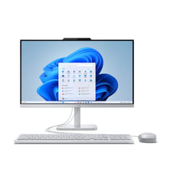 Lenovo A100 N100 60.5 cm (23.8") 1920 x 1080 pixels All-in-One PC 8 GB DDR5-SDRAM 512 GB SSD Windows 11 Home Wi-Fi 6 (802.11ax) Grey