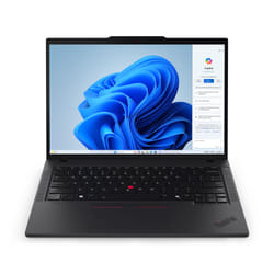 Lenovo ThinkPad T14 Gen 5 (Intel) Intel Core Ultra 5 135U Laptop 35.6 cm (14") Touchscreen WUXGA 16 GB DDR5-SDRAM 512 GB SSD Wi-Fi 6E (802.11ax) Windows 11 Pro UK English Black