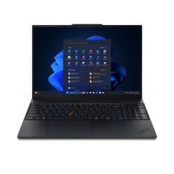 Lenovo ThinkPad E16 Gen 3 (AMD) Copilot+ PC AMD Ryzen™ 7 250 Laptop 40.6 cm (16") WUXGA 16 GB DDR5-SDRAM 512 GB SSD Wi-Fi 6E (802.11ax) Windows 11 Pro English Black