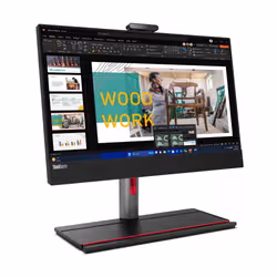 Lenovo ThinkCentre M90a Gen 5 Intel® Core™ i5 i5-14500 60.5 cm (23.8") 1920 x 1080 pixels All-in-One PC 16 GB DDR5-SDRAM 512 GB SSD Windows 11 Pro Wi-Fi 6E (802.11ax) Black - Additional view 3