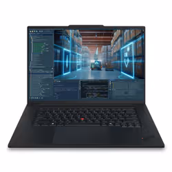 Lenovo ThinkPad P1 Gen 9 Intel Core Ultra 9 386H Mobile workstation 40.6 cm (16") WUXGA 64 GB LPDDR5x-SDRAM 1 TB SSD NVIDIA RTX PRO 2000 Blackwell Wi-Fi 7 (802.11be) Windows 11 Pro Black English - Additional view 2
