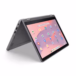 Lenovo Chrome 500e 2in1 G5 M89 MediaTek Kompanio 540 Chromebook 29.5 cm (11.6") Touchscreen HD 8 GB LPDDR5x-SDRAM 64 GB UFS Wi-Fi 7 (802.11be) ChromeOS English Grey - Additional view 2