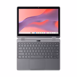 Lenovo Chrome 500e 2in1 G5 M89 MediaTek Kompanio 540 Chromebook 29.5 cm (11.6") Touchscreen HD 8 GB LPDDR5x-SDRAM 64 GB UFS Wi-Fi 7 (802.11be) ChromeOS English Grey - Additional view 3