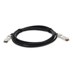 AddOn Networks Dell DAC-Q28-100G-3M to Extreme Networks 10413 Compatible TAA 100GBase-CU QSFP28 to QSFP28 Direct Attach Cable (Passive Twinax, 3m)
