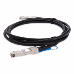 AddOn Networks Dell DAC-Q28-100G-3M to Extreme Networks 10413 Compatible TAA 100GBase-CU QSFP28 to QSFP28 Direct Attach Cable (Passive Twinax, 3m) - Additional view 3