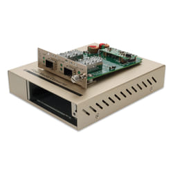 AddOn Networks ADD-MCC10G2SFP-SK-DC network media converter Internal 10000 Mbit/s Multicolour